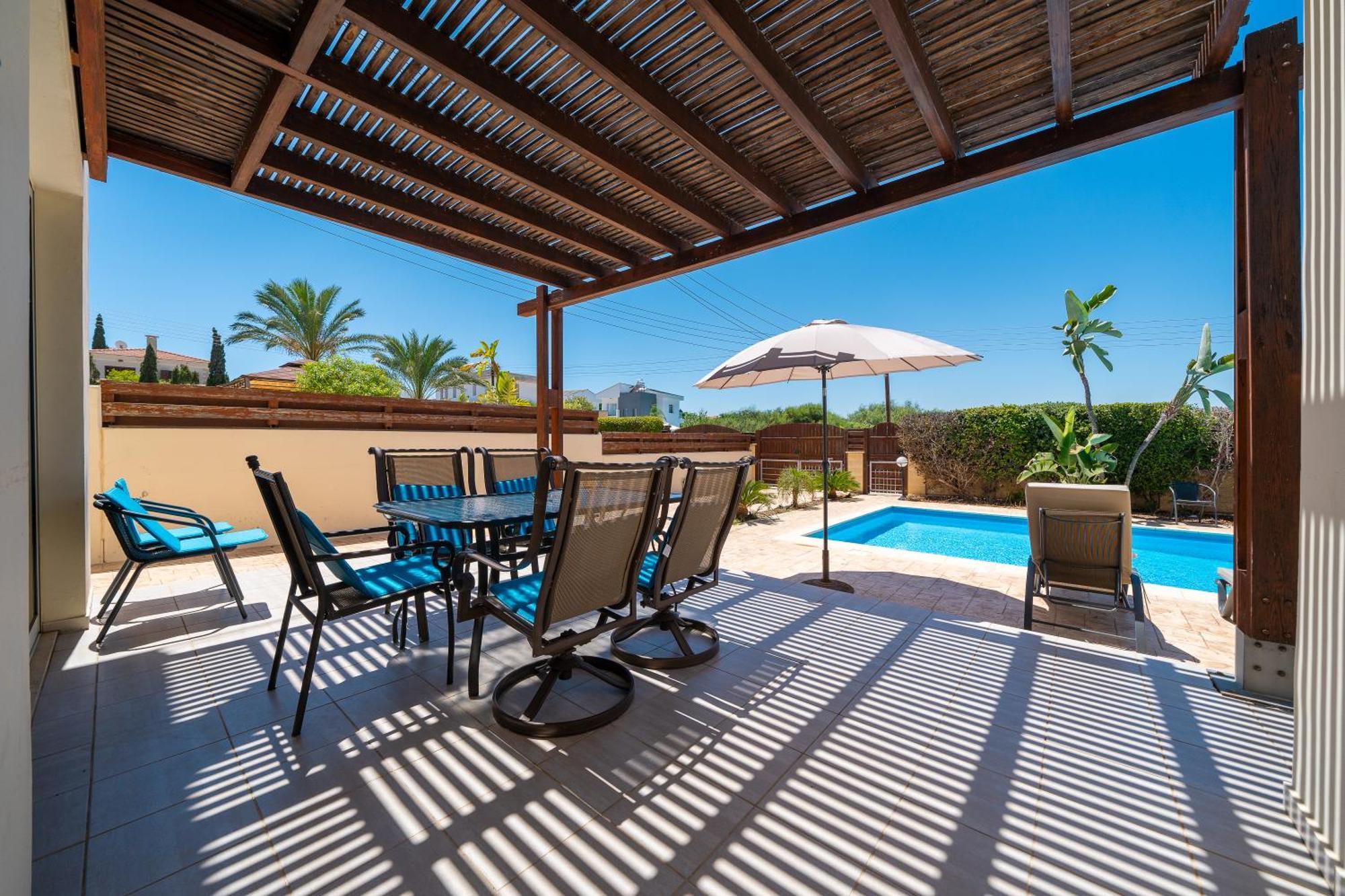Atlantica 4 Bedroom Villa Near The Beach Протарас Экстерьер фото