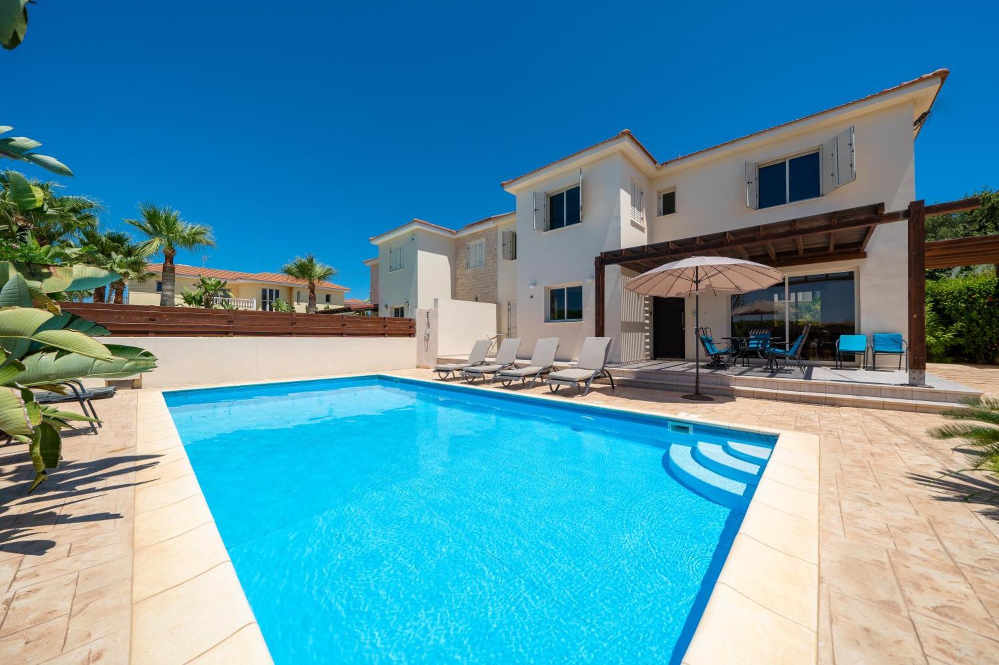 Atlantica 4 Bedroom Villa Near The Beach Протарас Экстерьер фото
